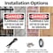 Signmission Flammable Gas Danger Sign, Plastic, 10in W x 7in L, 2PK OS-2PACK-DS-P-710-L-19366 - alternate 3